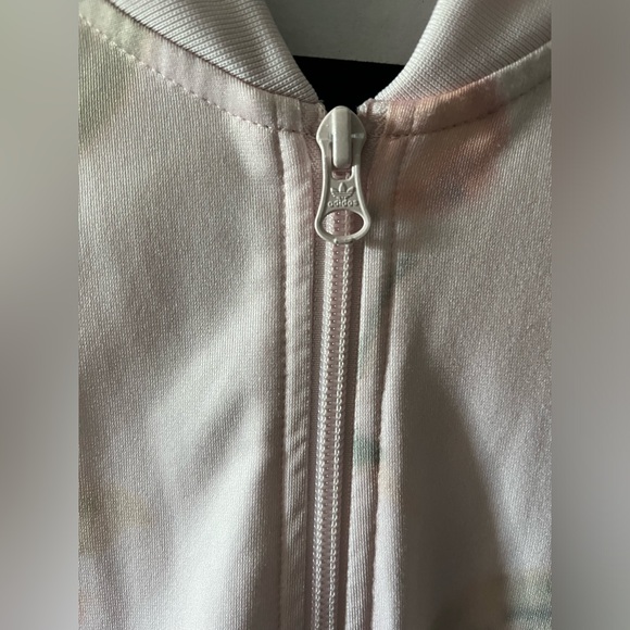Adidas | Pastel Pink Rose Track Jacket | Size Medium - Picture 7 of 8